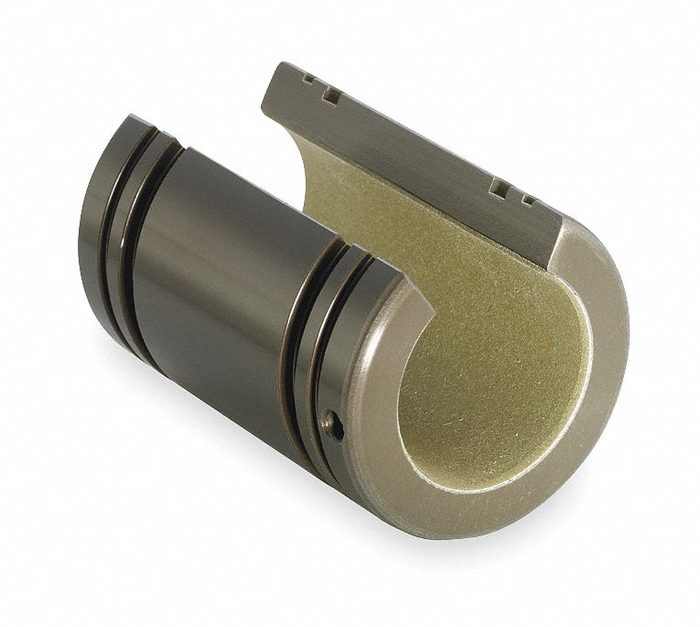 Plain Bushing Bearing, Closed, ID 0.375 In