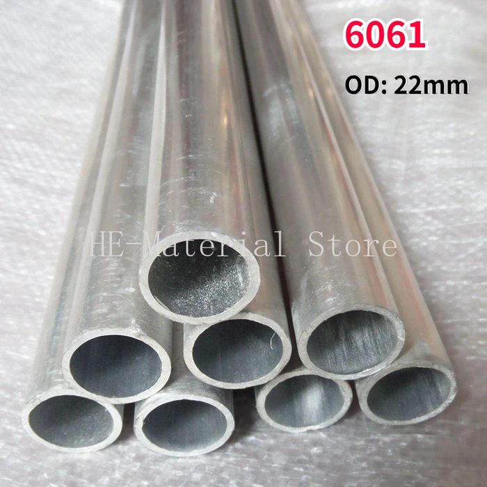 Round Tube 6061, OD 22mm