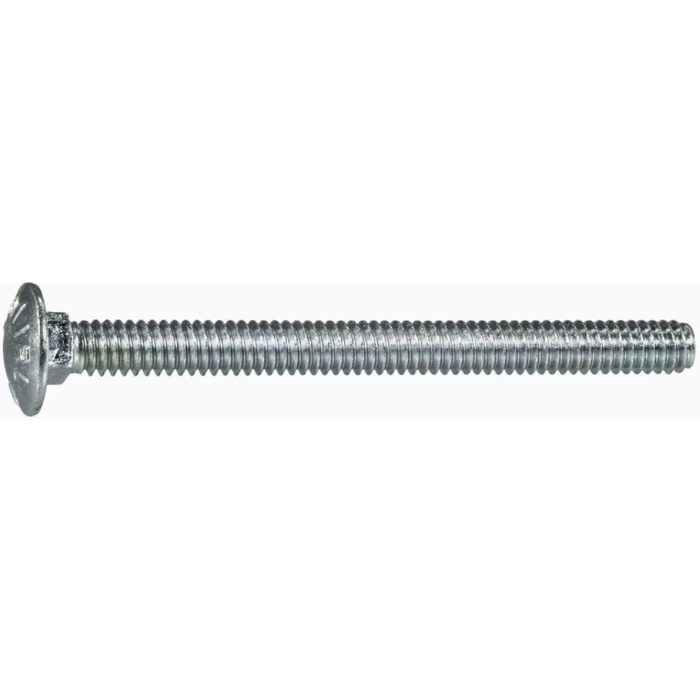 Carriage Bolt, 1/4"-20x2", Grade 5