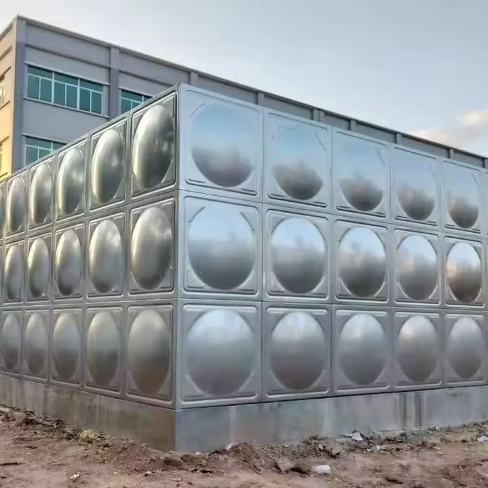 Durable Steel Square Water Tanks - Modular Storage