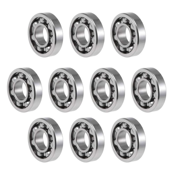 R6 Deep Groove Ball Bearings Z2 3/8 Inch x 7/8 Inch x 7/32 Inch Open Type