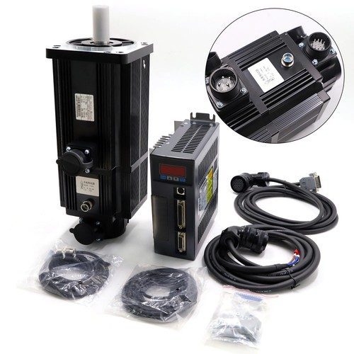 AC Servo Motor+Driver+Encoder Power Cable Kit