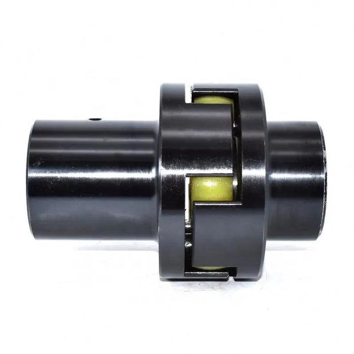 LM Type Model Flexible Double Flange Type Jaw Coupling Spider Claw Motor Flexible Rubber Coupling