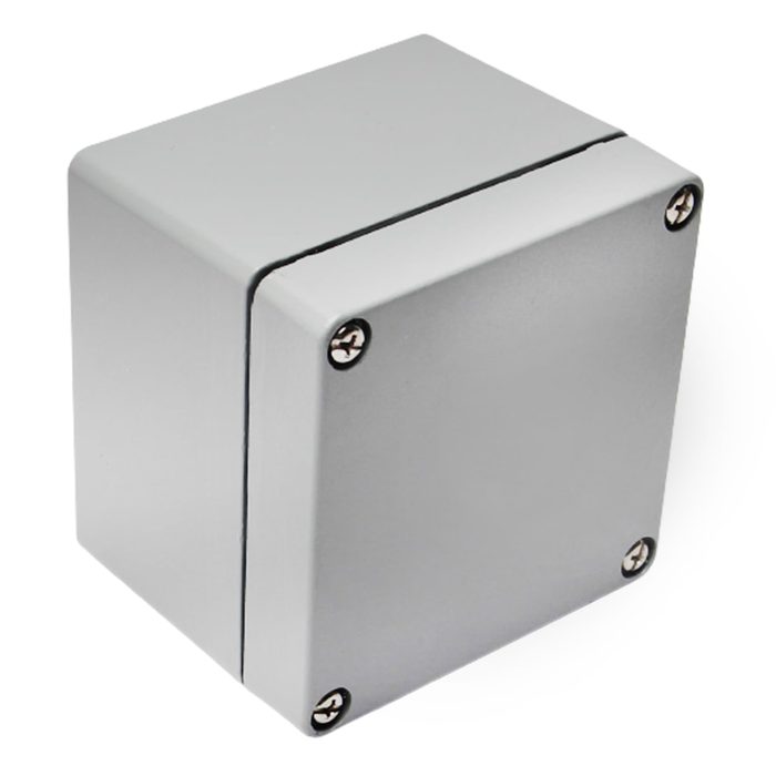 Industry IP65 Waterproof Cast Aluminum Junction Box 100x100x80mm