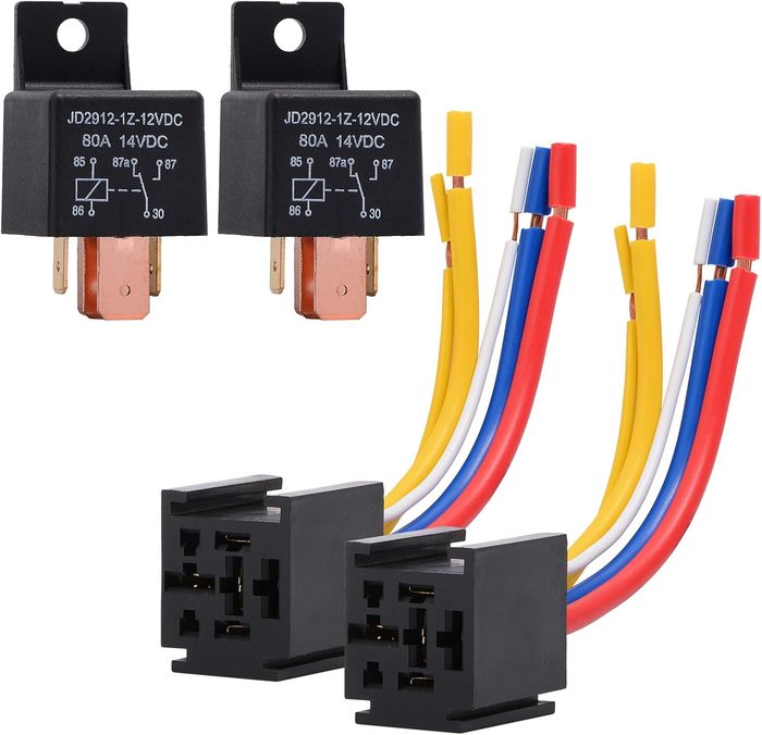 5 Pin Automotive Car Wiring Relay Socket