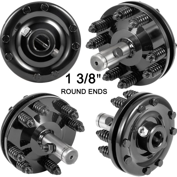 PTO Slip Clutch, Smooth Round Ends