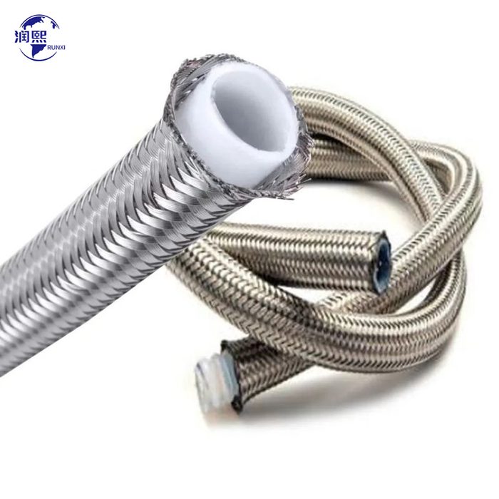 PTFE Hose Teflon hose SAE100 R14 Stainless Steel Braided