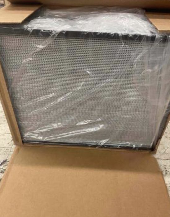 23" x 23" x 12" BIOMAX 99.97% Efficiency .3 Micron Wood HEPA Air Filter