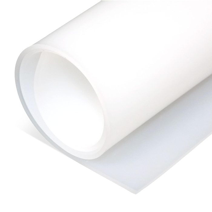 Translucent Silicone Sheet, 50A Durometer Rubber