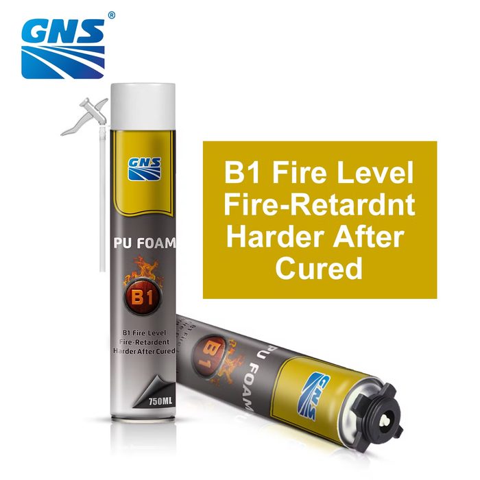 B1 Fire-Retardant PU Foam Sealant Adhesive