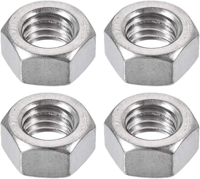 1/2-12 UNC 304 Stainless Steel Thread Hexagon Nut