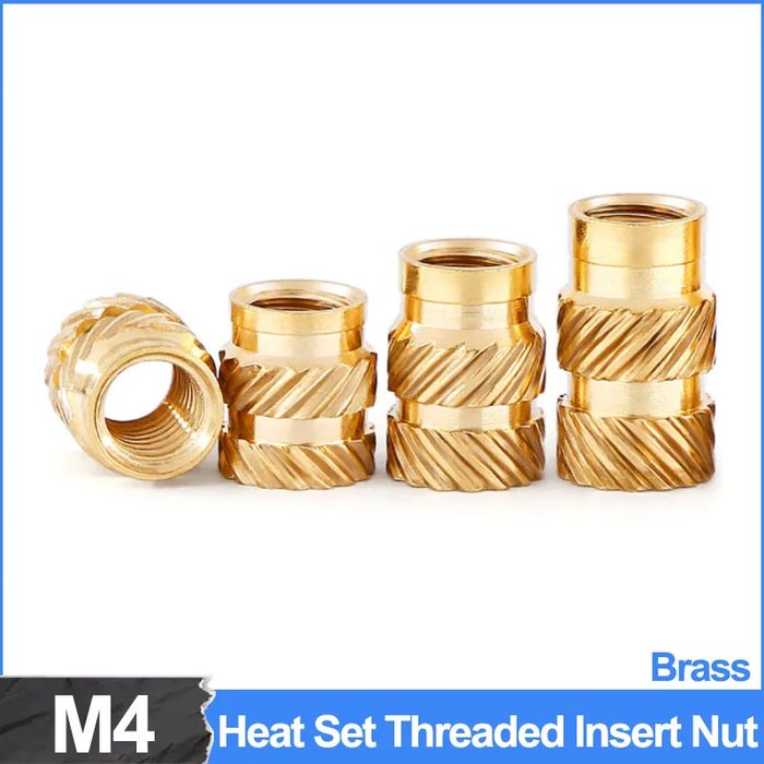 M4 x 12mm Heat Set Insert Nut