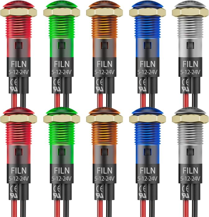 8mm LED Indicator Light