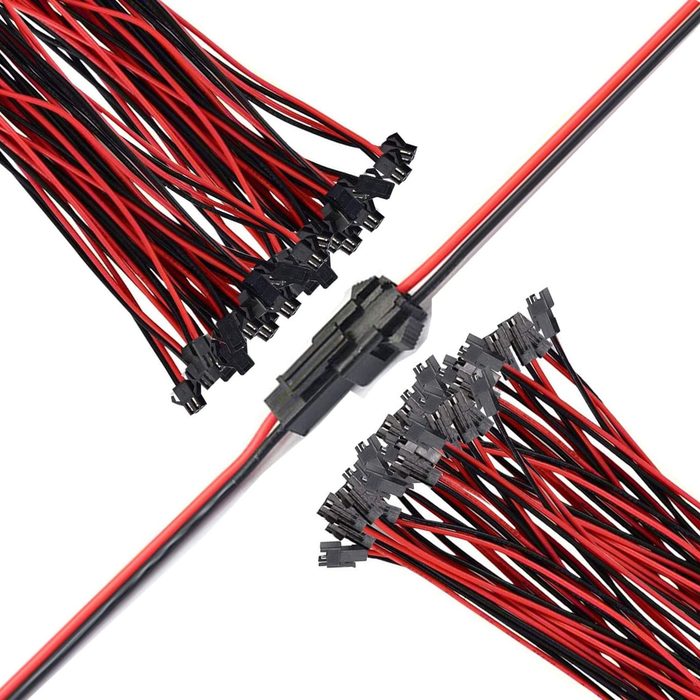 100 mm wire with JST Male to Female connector