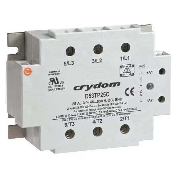 Solid State Relay, 3 Phase, Surface, SCR