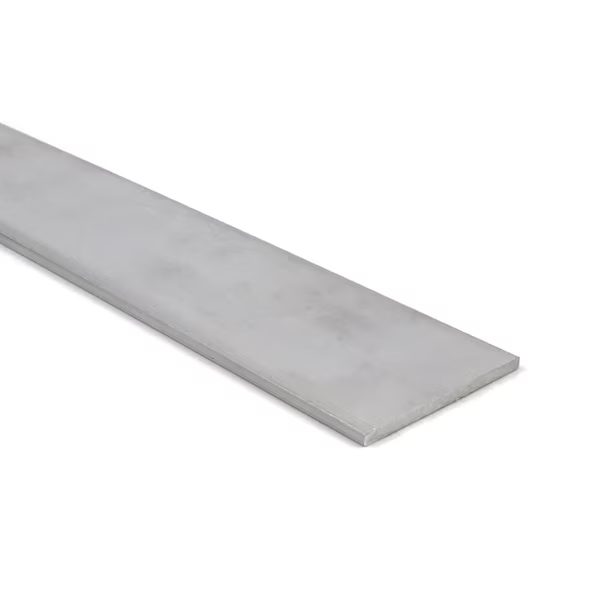 Aluminum Flat Bar, 1/8" x 1-1/2", 6061, 36" Length, T6511 Mill Stock, Extruded