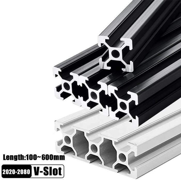 2020 2040 2060 2080 Linear Rail V-slot Aluminum Profile Extrusions