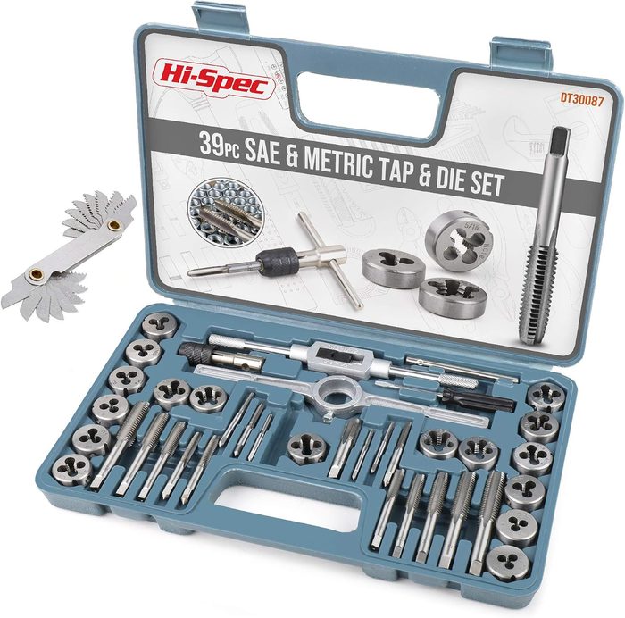 Metric Dies Taps Set