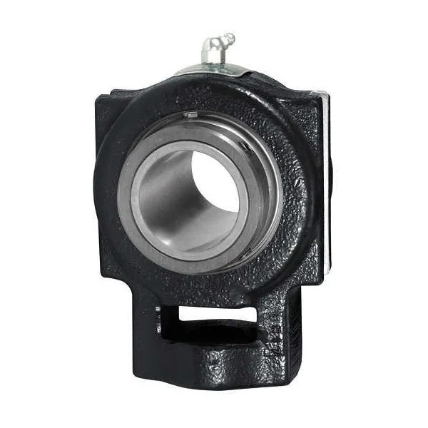 Take-Up Roller Bearing Unit - Side Mount, Spherical Roller, 4.4375 in Bore, Cast Iron, Double Set Screw, Non-Expansion Bearing (Fixed)