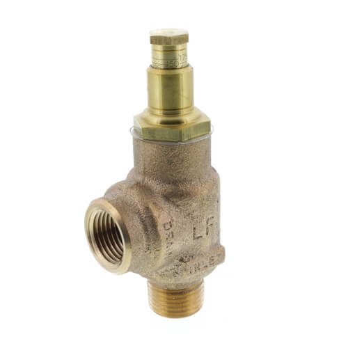 1/2" Pressure Relief Valve, Set At 125 psi