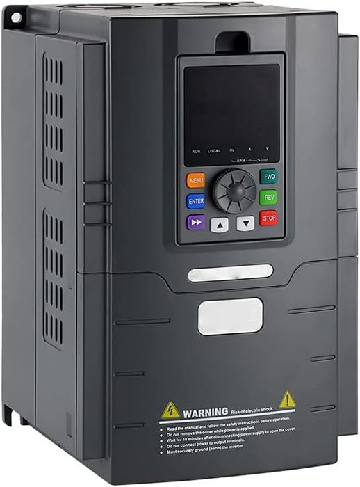 15 hp 11 kW Three Phase Input Output VFD, 3-Phase 208V VFD Inverter 24A Variable Frequency Drive
