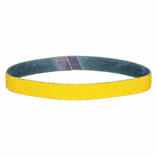 3/4 in W x 18 in L, Ceramic, Sanding Belt