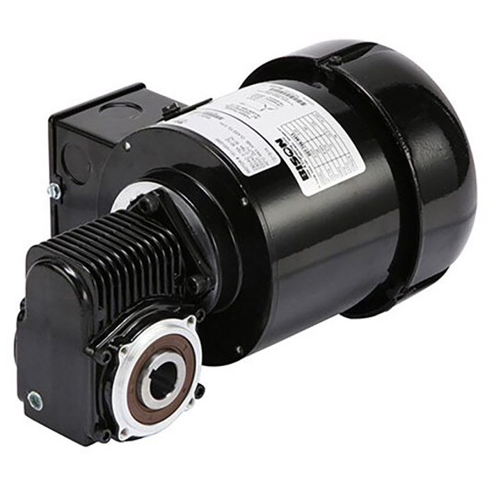 Right Angle Gear Motor, 115V, 1/8 hp, 13.0:1 Gear Ratio