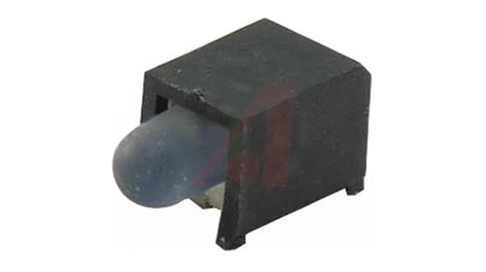 Indicator Light LED PCB Mount 3mm Bulb Rt Ang Red/Green