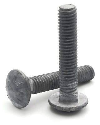 Carriage Bolt, 5/16 X 8', Hot Dipped Galvanized