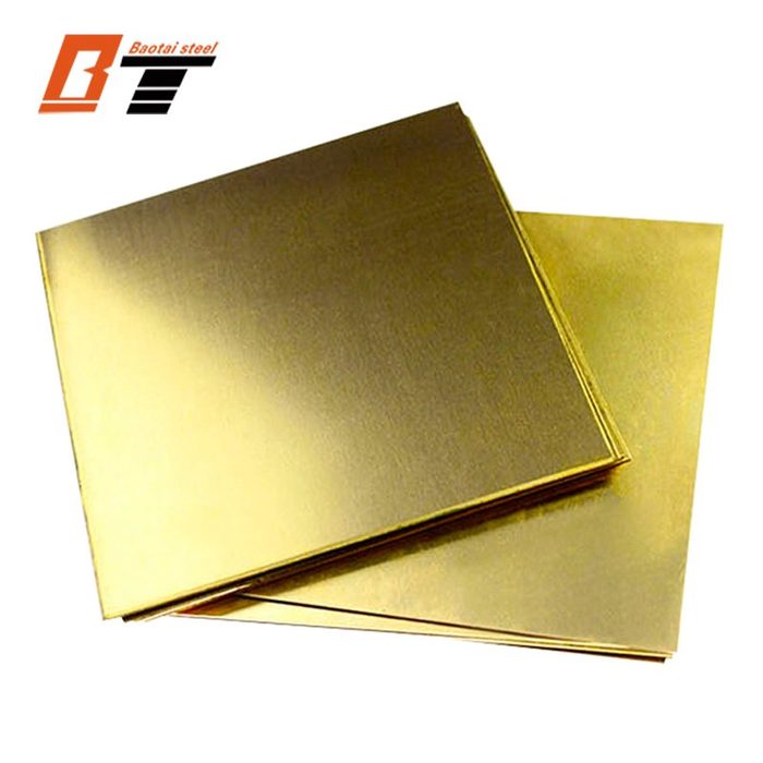 High Precision Copper Brass Bronze Alloy Plate Sheet Metal