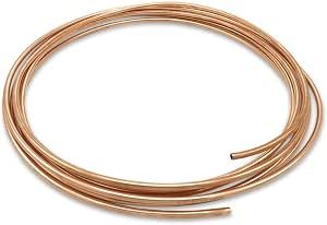 Copper Tubing, 5mm OD x 3mm ID x 6.56Ft