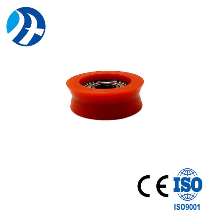 Plastic Nylon V Groove Belt Assembly Auto Parts Bearing Idler Pulley