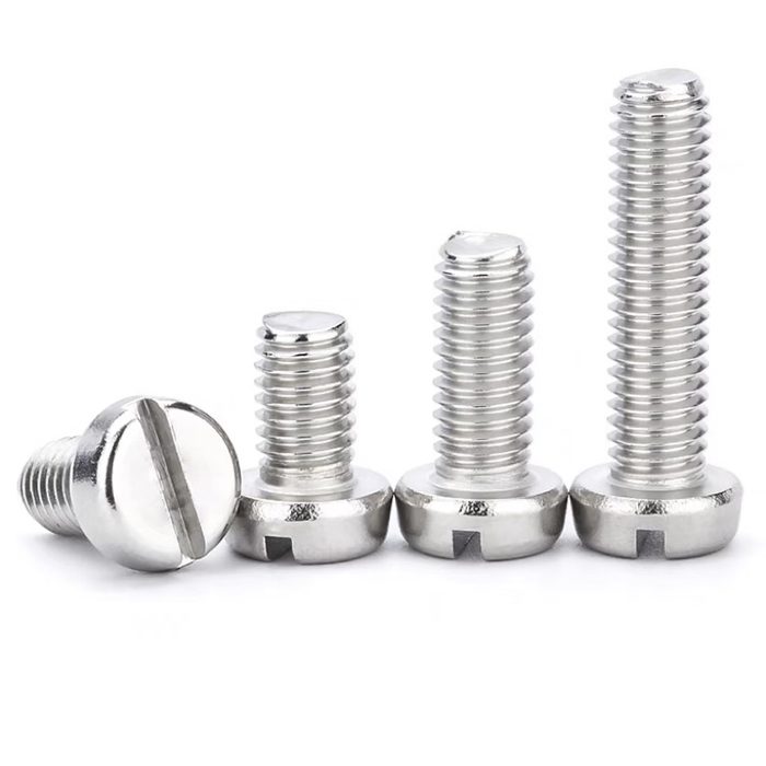 304 Stainless Steel Slotted Machine Screws