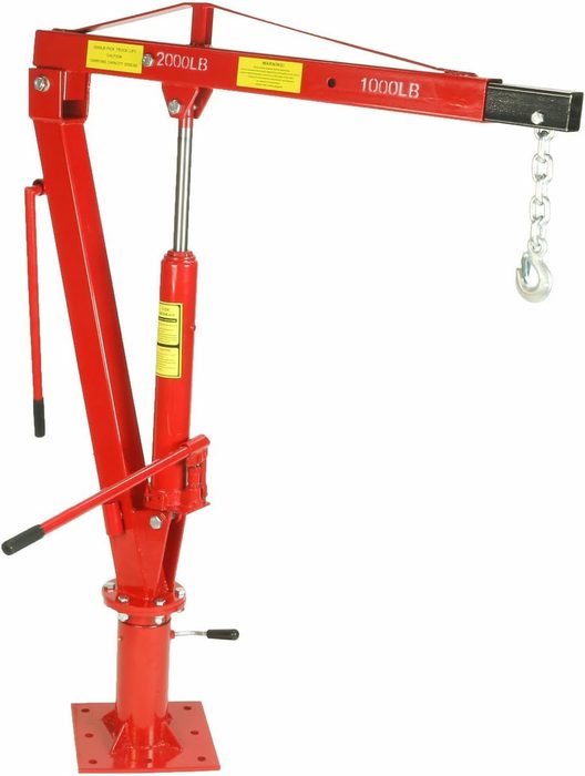 Folding Hydraulic Engine Hoist