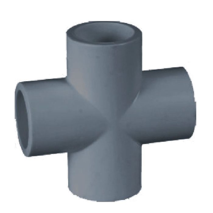 Slip 150 lb PVC Pipe Cross