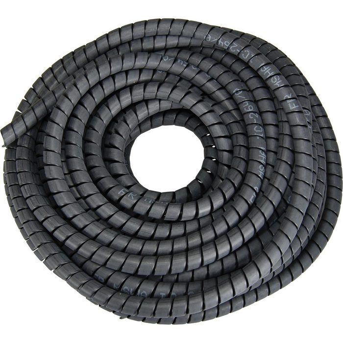 Spiral Guard Wrap, 0.99 in OD, 7/8 to 1-1/8 in Compatible Hose Size