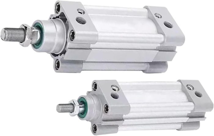 ZDIEVYPP Pneumatic Cylinder Air Cylinder 32/40/50/63/80/100mm Bore 25/50/75/100/125/150/175/200mm Stroke