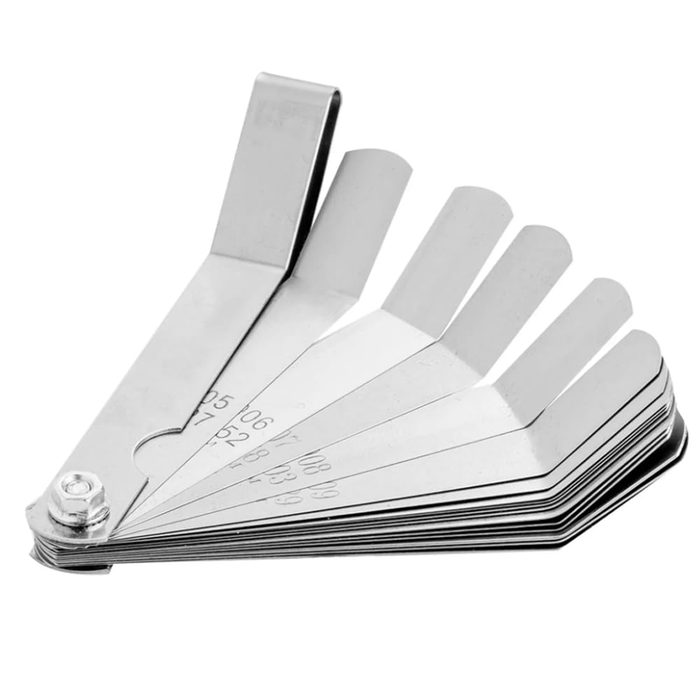 25-Blade Metric Feeler Gauge Set