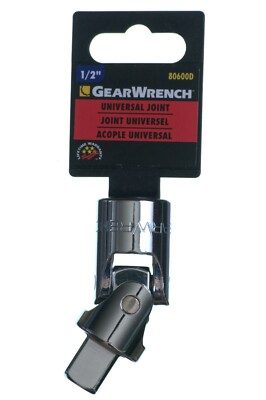 1/2" Drive Chrome Universal Joint