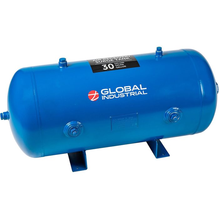 Air Receiver Surge Tank, 30 Gallon, 175 PSI