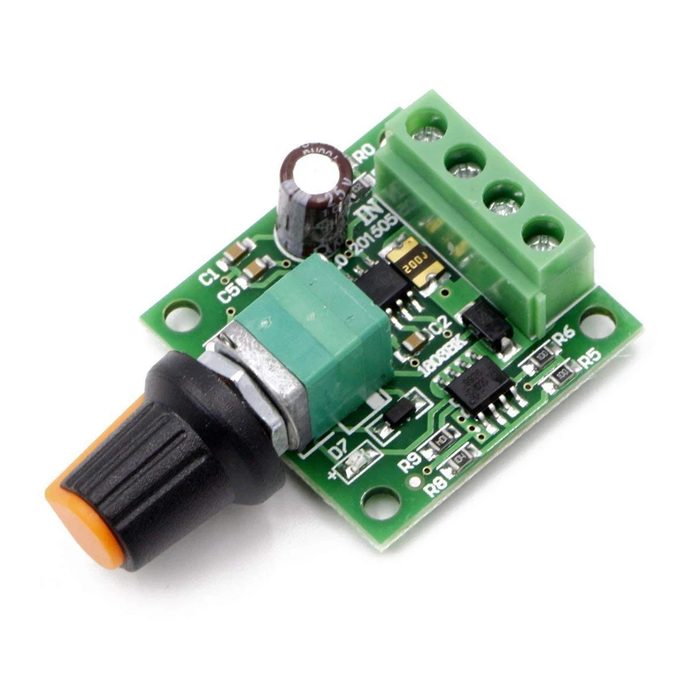 DC PWM Motor Speed Controller Low Voltage Motor Speed Controller PWM 0~100% Adjustable Drive Module