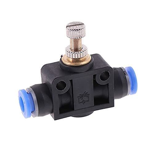 NSE Push In Plastic Pneumatic Air Flow Speed Control Valve