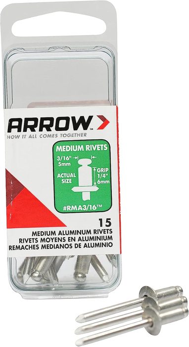Medium Aluminum Rivets