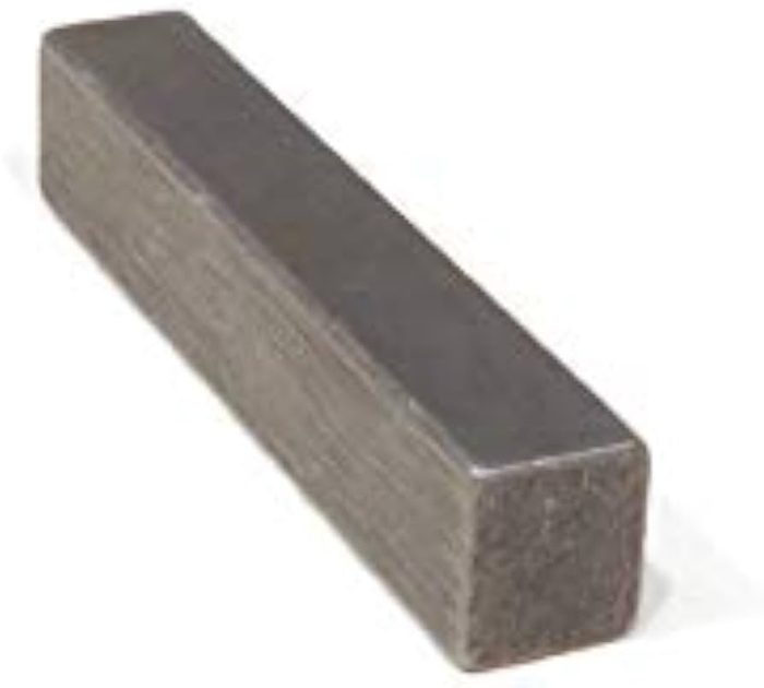 Square Key 3/16 x 1
