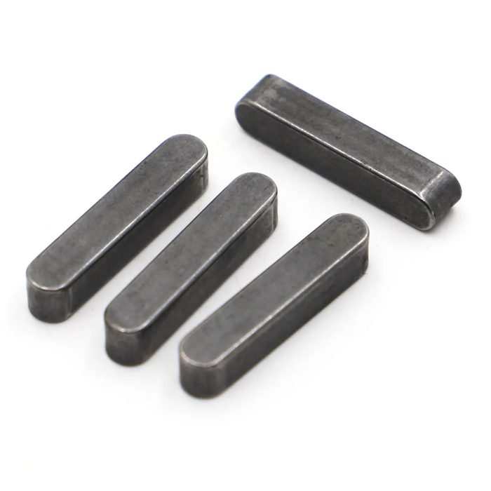 Round Ended Feather Key Parallel Drive Shaft