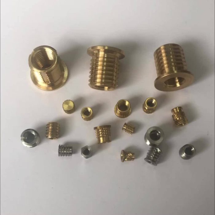 Customized M2 to M15 Brass Insert Self-Tapping Threaded Inserts