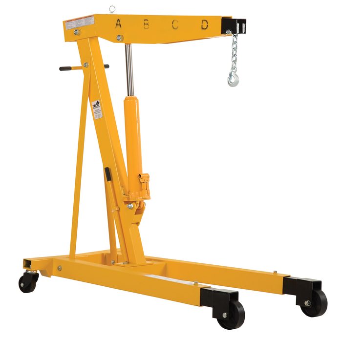 Shop Crane Engine Hoist with Telescopic Legs