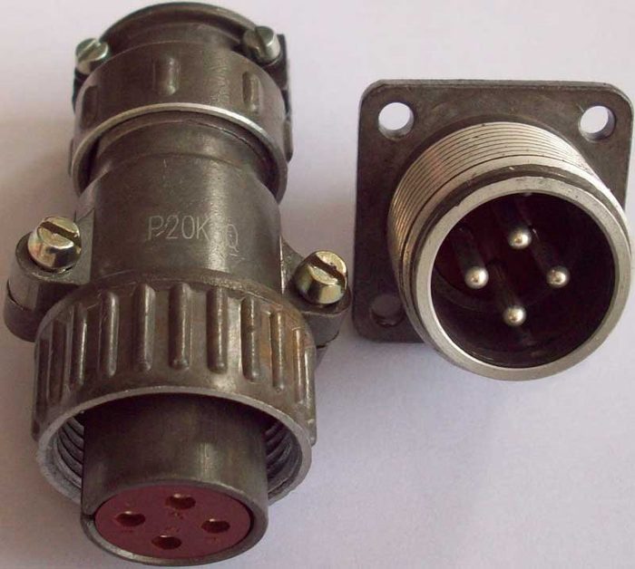 P20-4 Pins Circular Power Connector