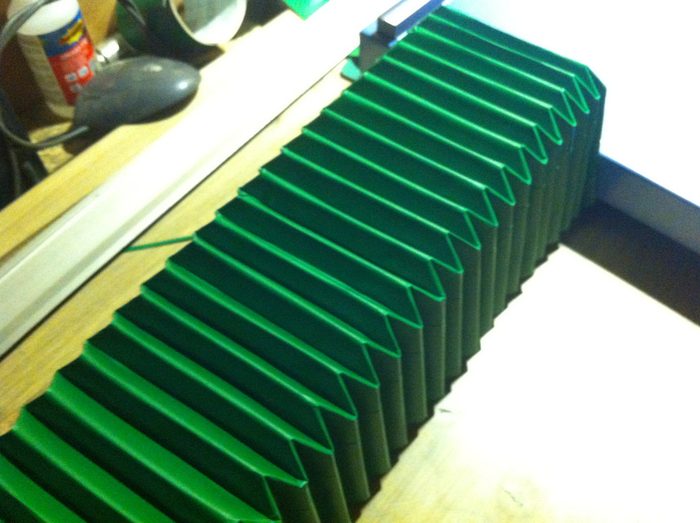 Flexible Linear Guide Rail Rubber Bellow Cover Telescopic Accordion Way Covers