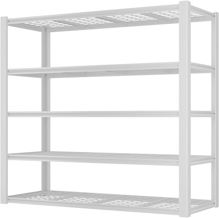 5 Tier Garage Shelving 60" W
